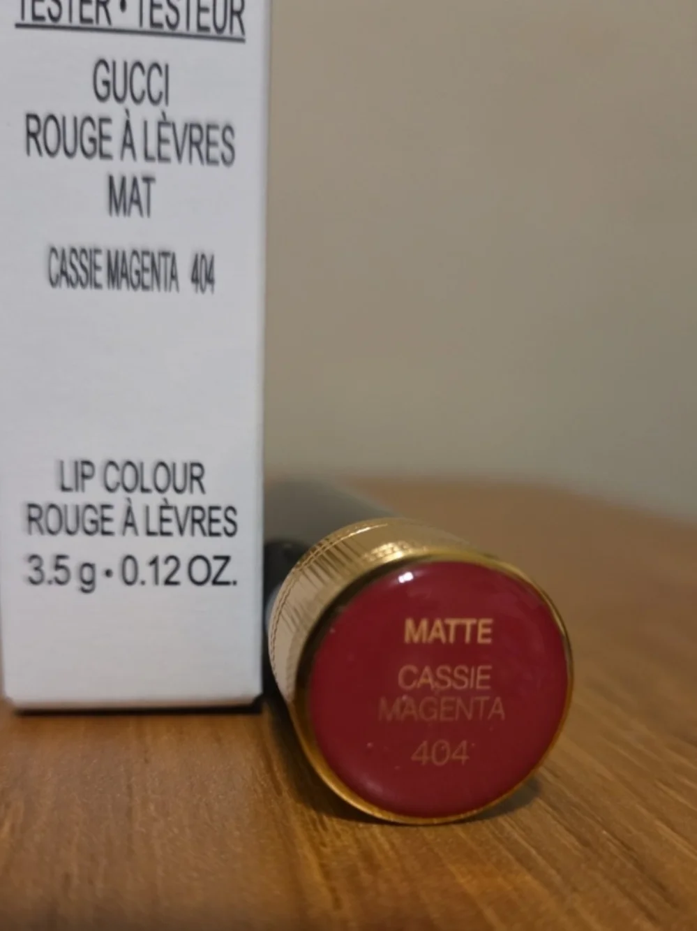 Gucci Matte Lipstick in Magenta